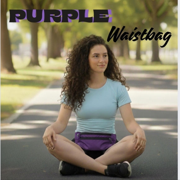 Purple Waist Bag - Picture 1 of 2